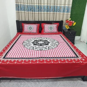 Premium Quality Panel Bed Sheet 100% Cotton