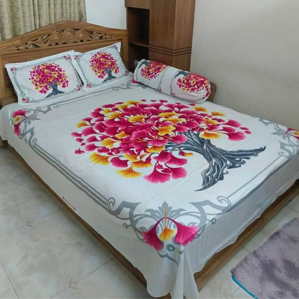 Beautiful Panel Bed Sheet